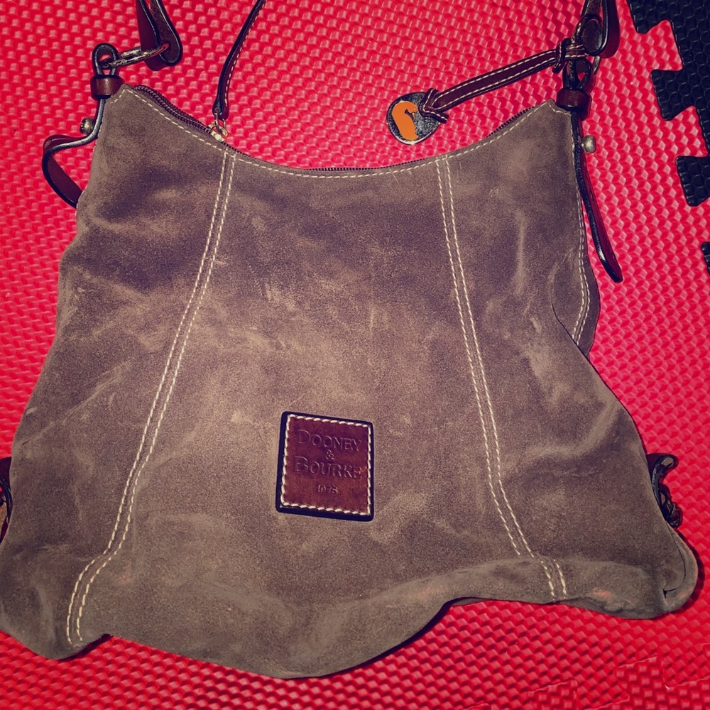 Dooney & Bourne Suede Shoulder Bag